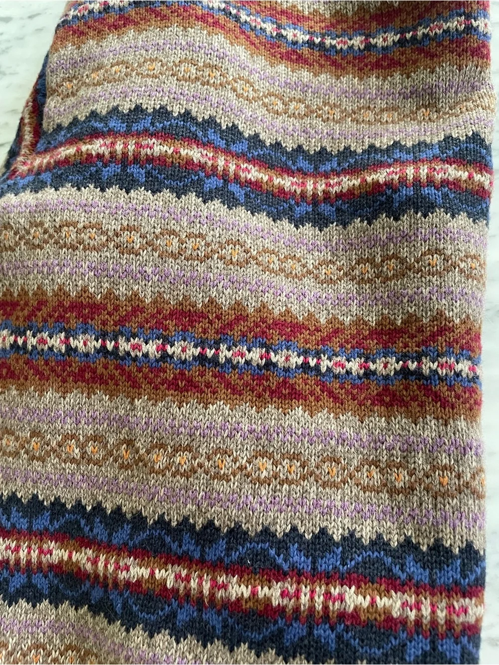 Beautiful Lauren Ralph Lauren Intarsia Sweater, natural materials